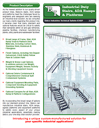 Stairs and platforms product bulletin