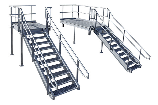 Left and right doorway platform unit product example