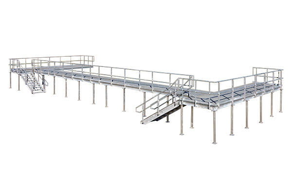 Large wrap-around platform unit product example