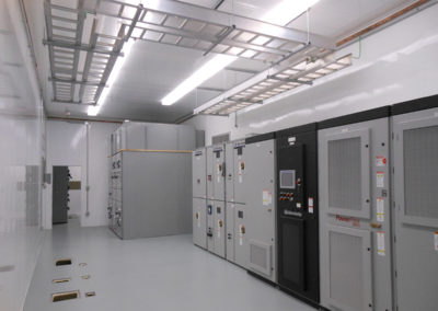 Integrated building example with HVAC and basic electric